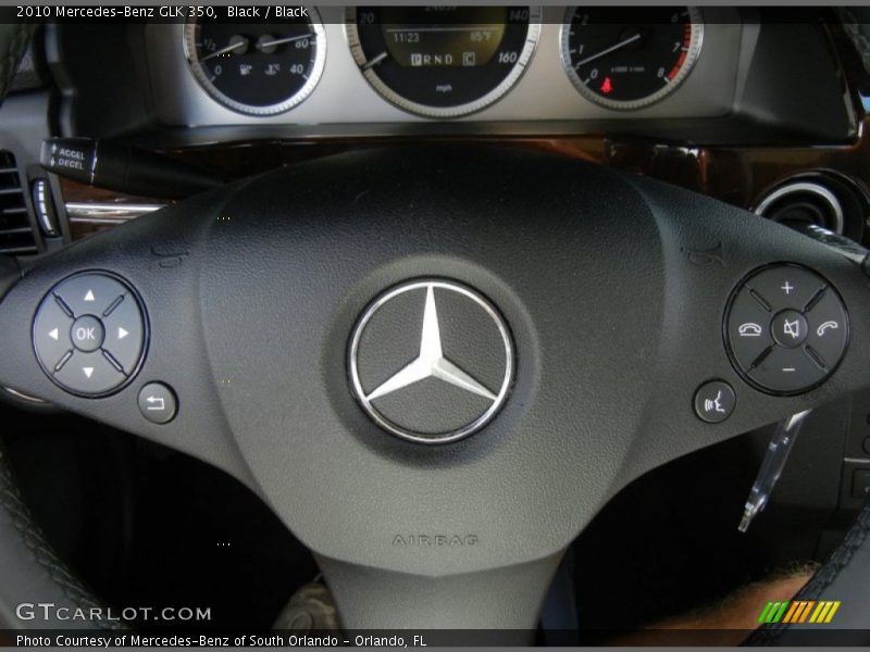 Black / Black 2010 Mercedes-Benz GLK 350