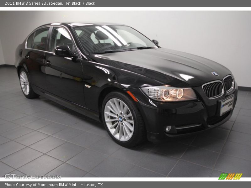 Jet Black / Black 2011 BMW 3 Series 335i Sedan