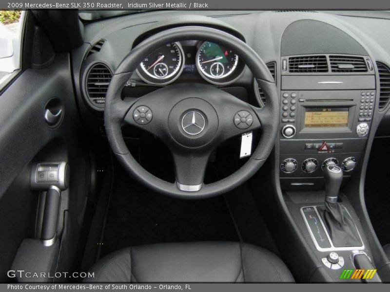 Dashboard of 2009 SLK 350 Roadster