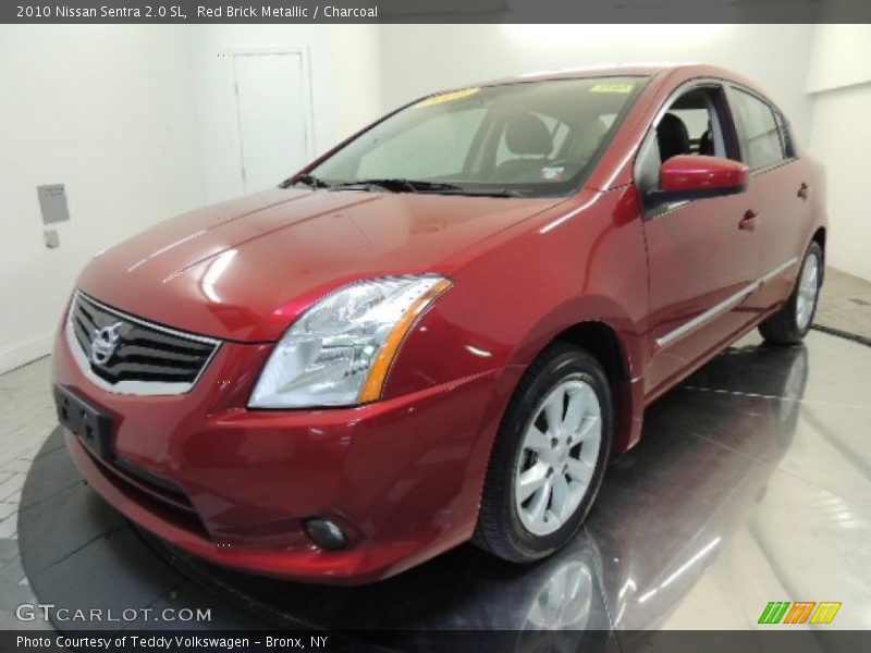 Red Brick Metallic / Charcoal 2010 Nissan Sentra 2.0 SL