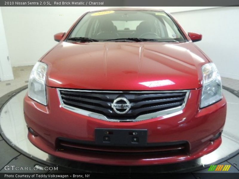 Red Brick Metallic / Charcoal 2010 Nissan Sentra 2.0 SL