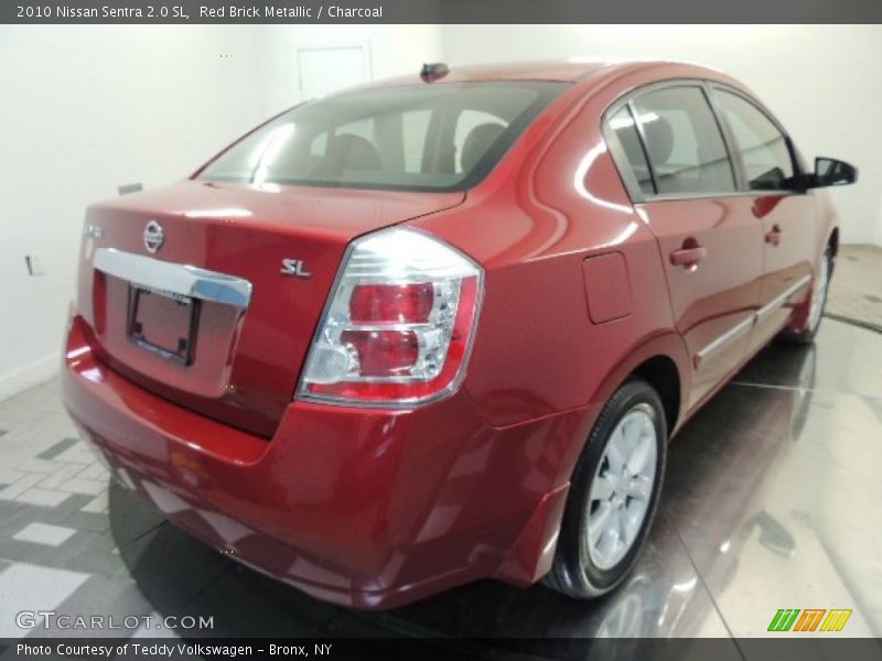 Red Brick Metallic / Charcoal 2010 Nissan Sentra 2.0 SL