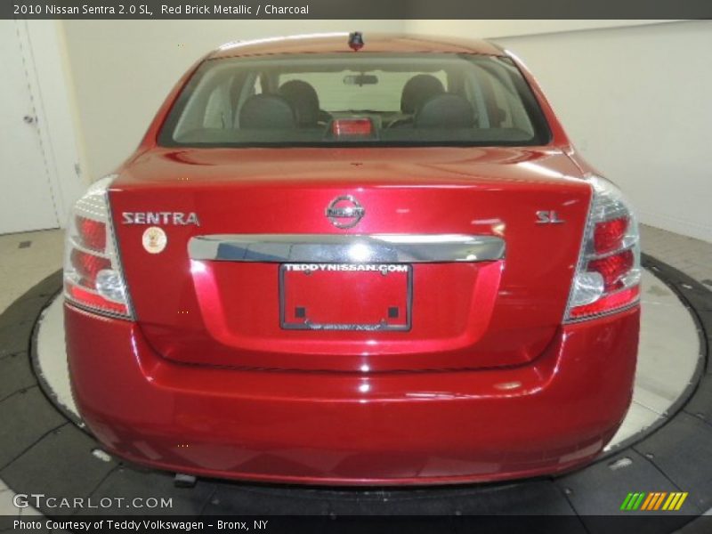 Red Brick Metallic / Charcoal 2010 Nissan Sentra 2.0 SL