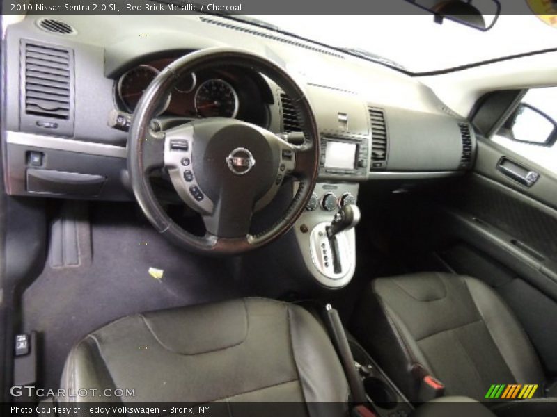 Red Brick Metallic / Charcoal 2010 Nissan Sentra 2.0 SL