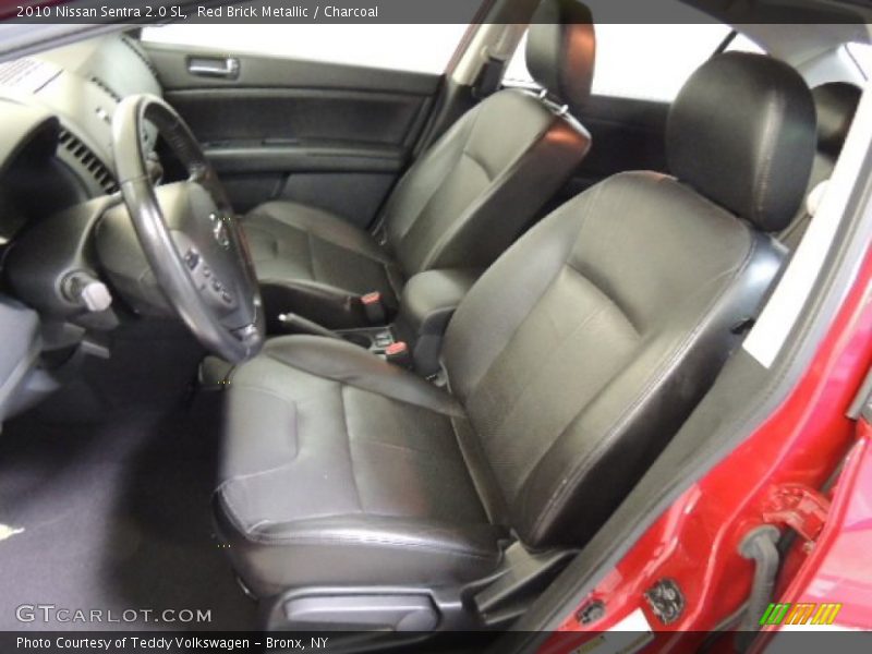 Red Brick Metallic / Charcoal 2010 Nissan Sentra 2.0 SL