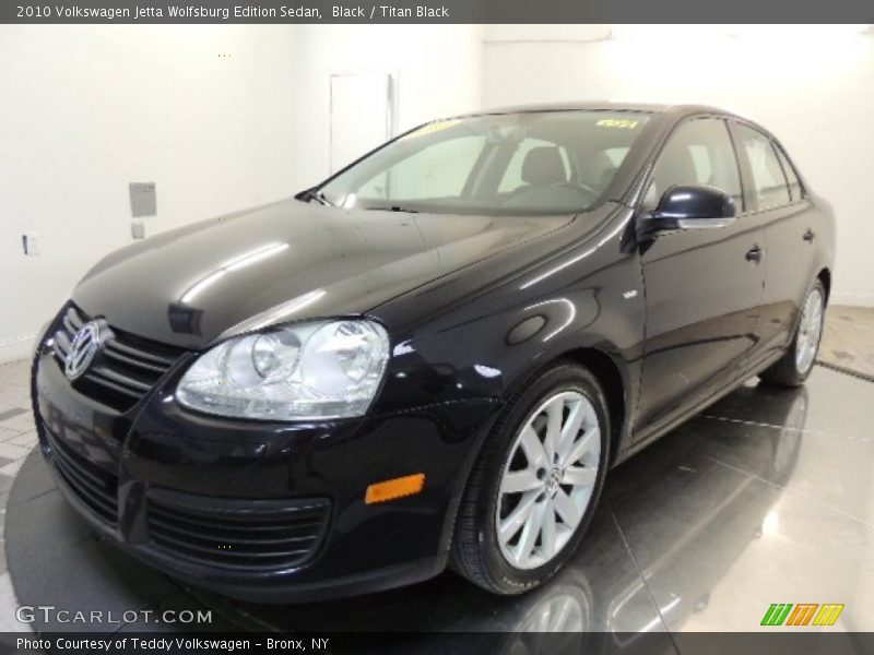Black / Titan Black 2010 Volkswagen Jetta Wolfsburg Edition Sedan