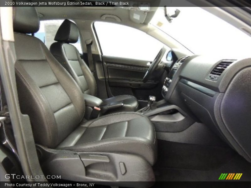 Black / Titan Black 2010 Volkswagen Jetta Wolfsburg Edition Sedan