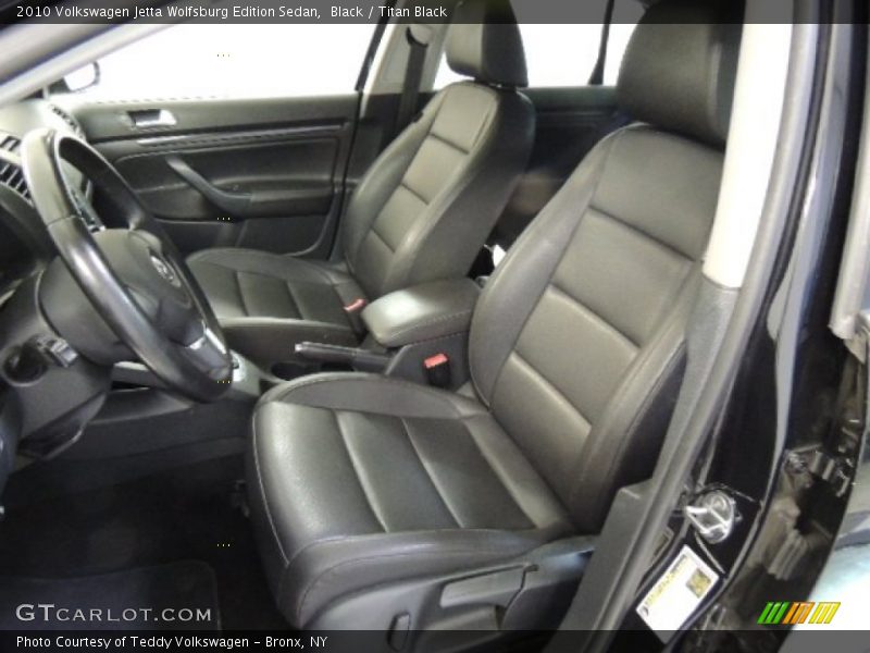 Black / Titan Black 2010 Volkswagen Jetta Wolfsburg Edition Sedan