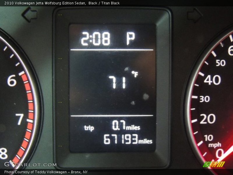 Black / Titan Black 2010 Volkswagen Jetta Wolfsburg Edition Sedan