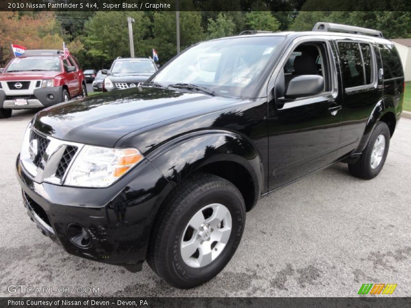 Super Black / Graphite 2010 Nissan Pathfinder S 4x4