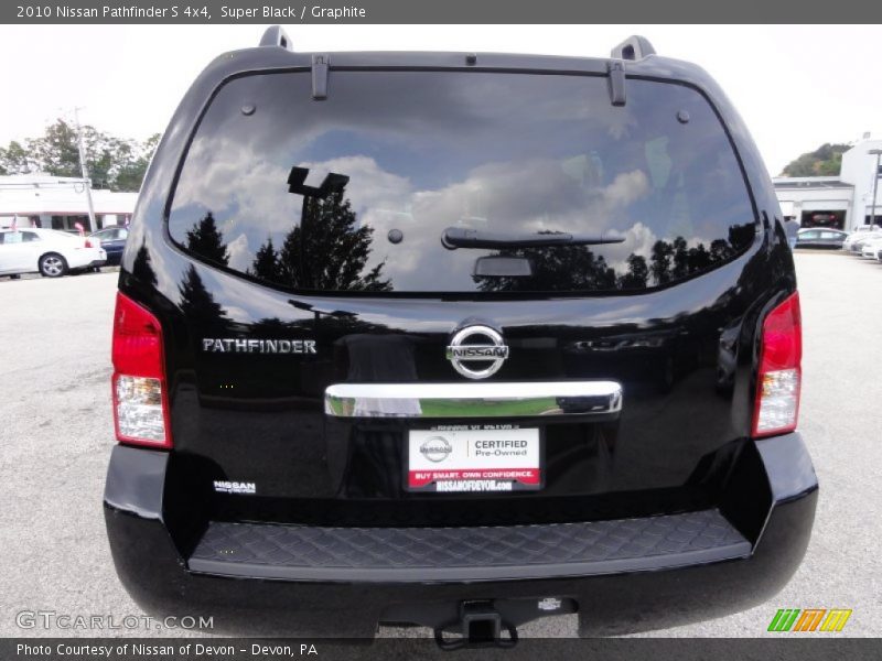 Super Black / Graphite 2010 Nissan Pathfinder S 4x4