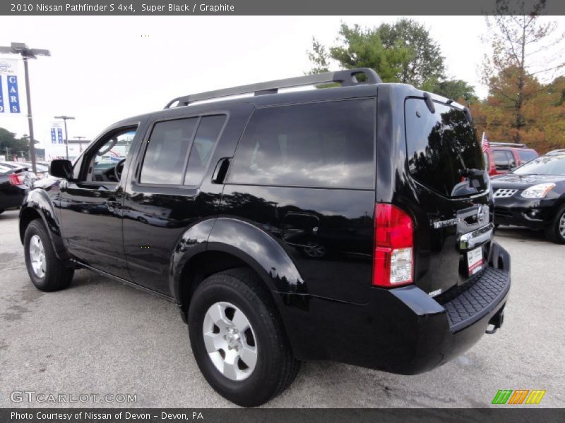 Super Black / Graphite 2010 Nissan Pathfinder S 4x4
