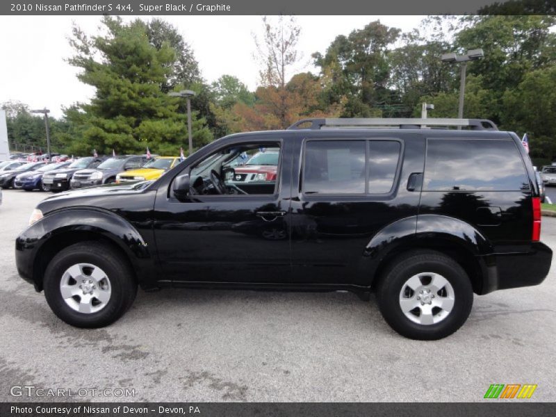 Super Black / Graphite 2010 Nissan Pathfinder S 4x4