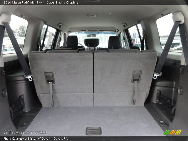  2010 Pathfinder S 4x4 Trunk