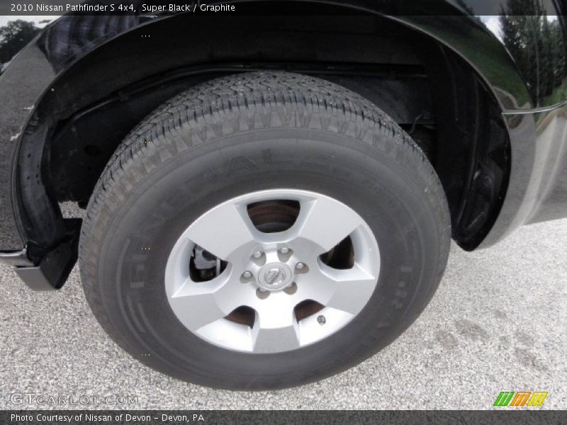  2010 Pathfinder S 4x4 Wheel