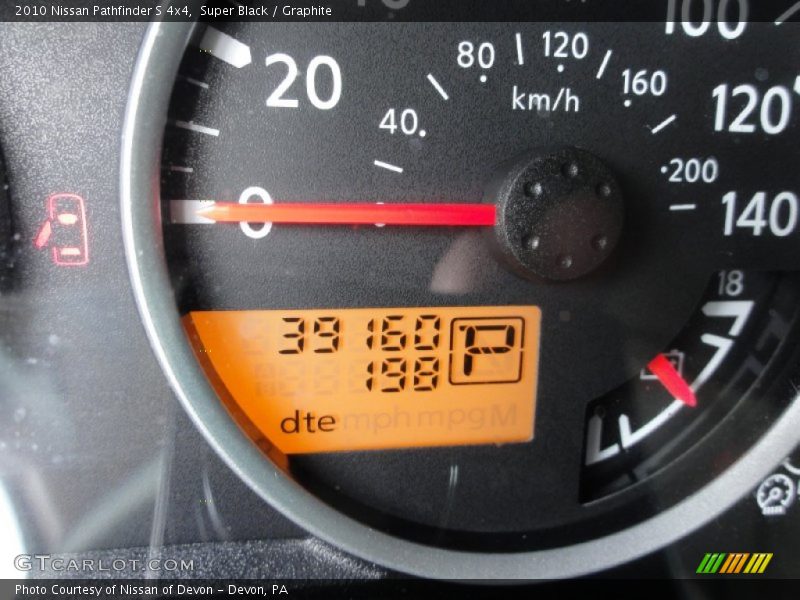 Super Black / Graphite 2010 Nissan Pathfinder S 4x4
