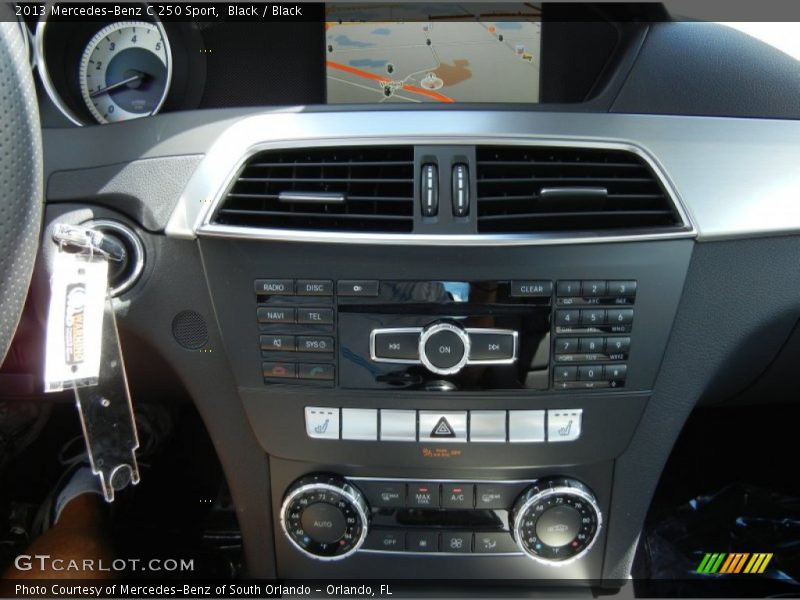 Black / Black 2013 Mercedes-Benz C 250 Sport