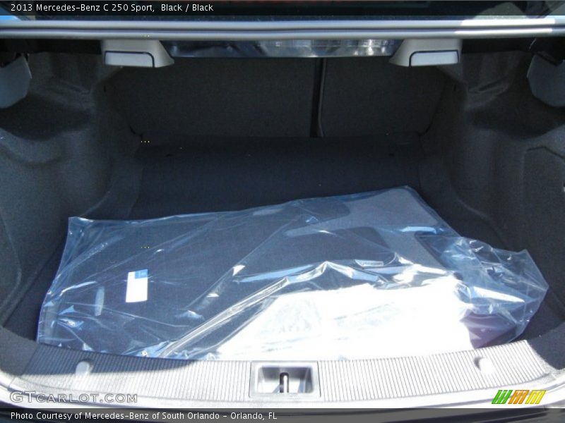 Black / Black 2013 Mercedes-Benz C 250 Sport