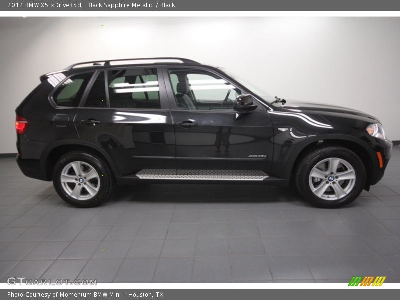 Black Sapphire Metallic / Black 2012 BMW X5 xDrive35d