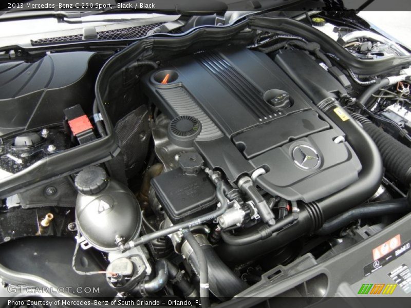 Black / Black 2013 Mercedes-Benz C 250 Sport