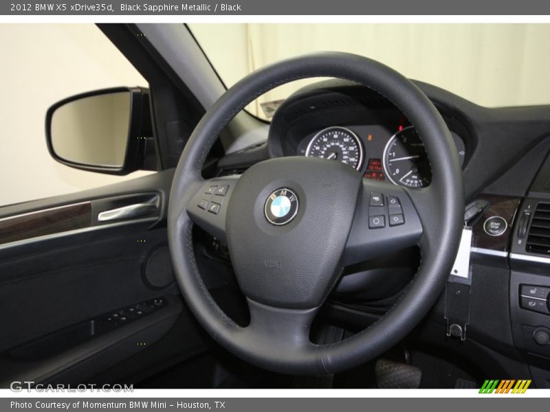 Black Sapphire Metallic / Black 2012 BMW X5 xDrive35d