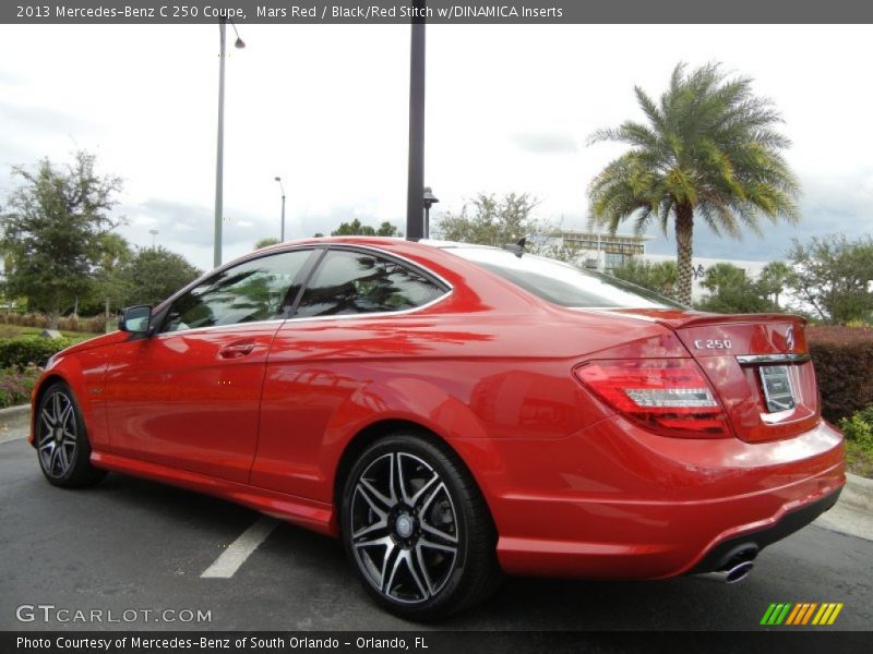  2013 C 250 Coupe Mars Red