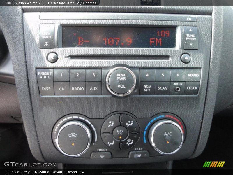 Dark Slate Metallic / Charcoal 2008 Nissan Altima 2.5