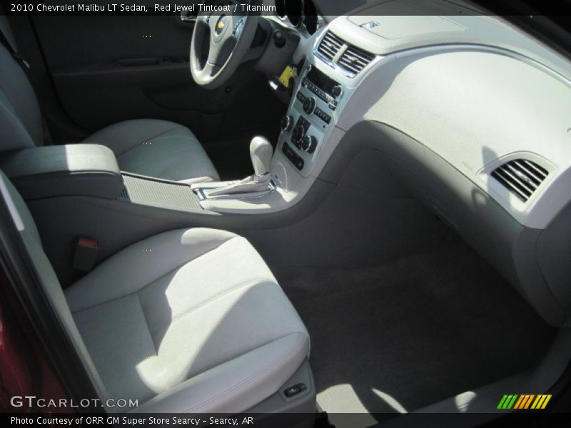 Red Jewel Tintcoat / Titanium 2010 Chevrolet Malibu LT Sedan