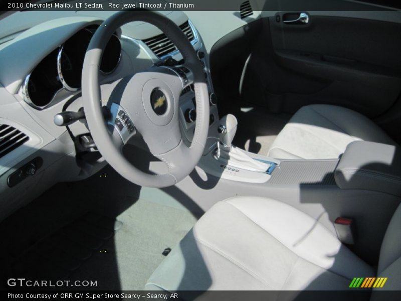 Red Jewel Tintcoat / Titanium 2010 Chevrolet Malibu LT Sedan