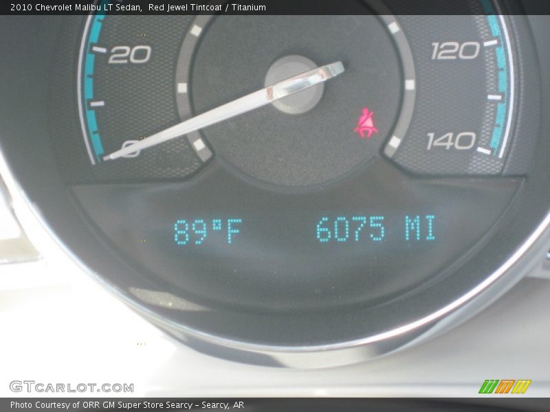 Red Jewel Tintcoat / Titanium 2010 Chevrolet Malibu LT Sedan