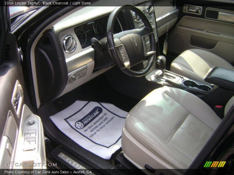 Black Clearcoat / Light Stone 2006 Lincoln Zephyr