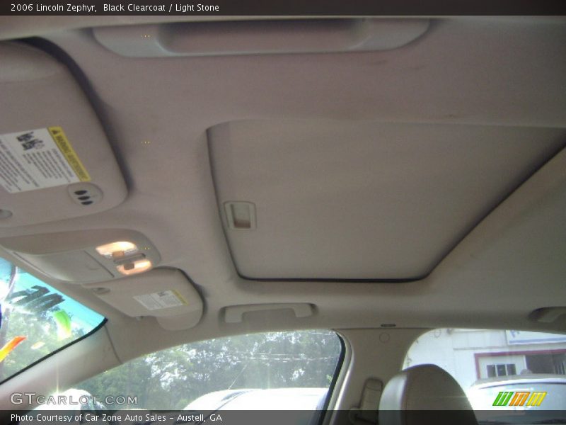 Black Clearcoat / Light Stone 2006 Lincoln Zephyr