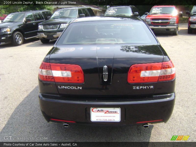 Black Clearcoat / Light Stone 2006 Lincoln Zephyr