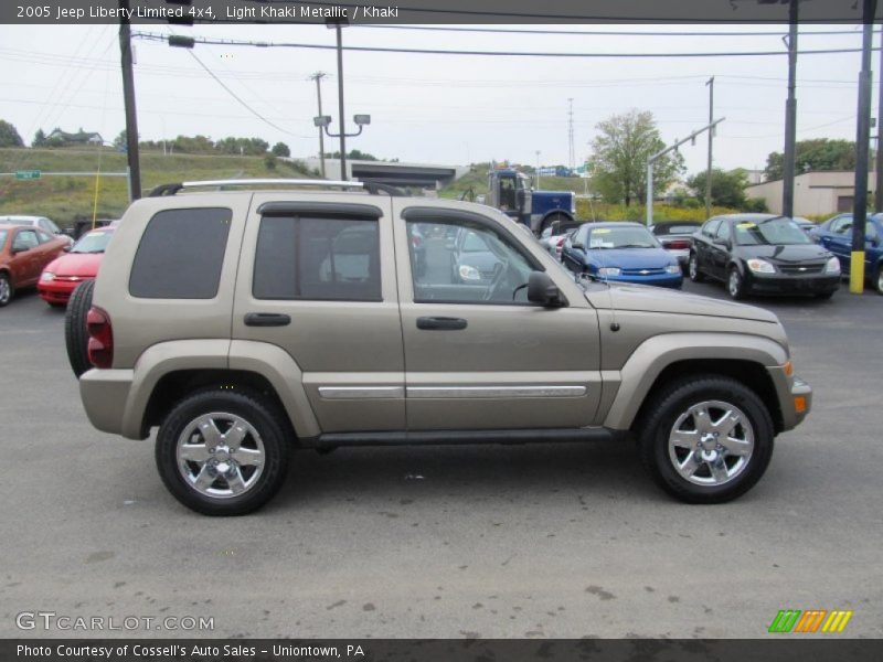 Light Khaki Metallic / Khaki 2005 Jeep Liberty Limited 4x4