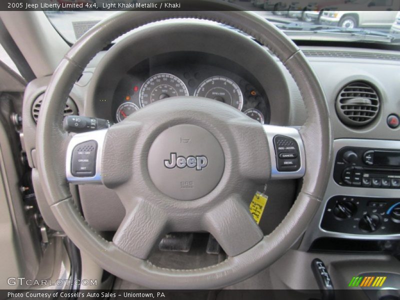 Light Khaki Metallic / Khaki 2005 Jeep Liberty Limited 4x4