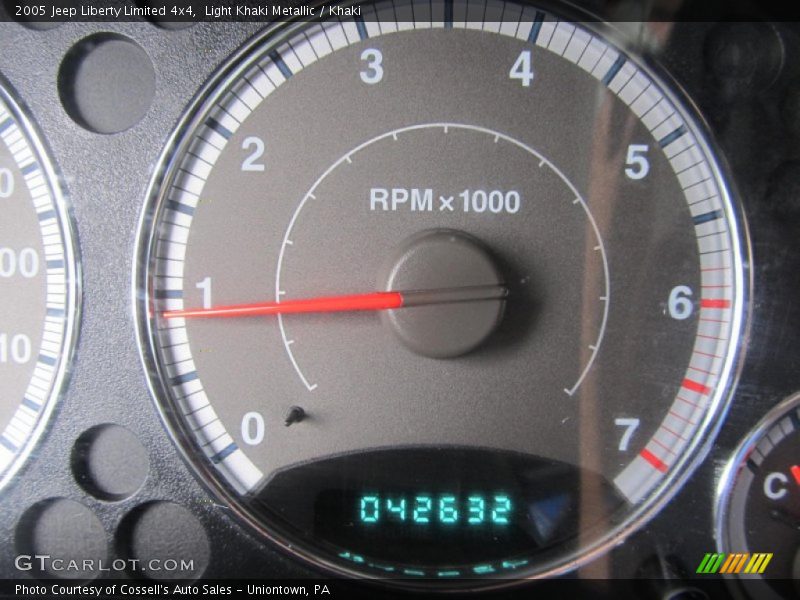 Light Khaki Metallic / Khaki 2005 Jeep Liberty Limited 4x4