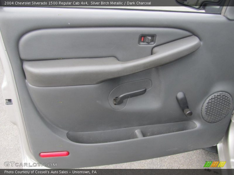 Silver Birch Metallic / Dark Charcoal 2004 Chevrolet Silverado 1500 Regular Cab 4x4