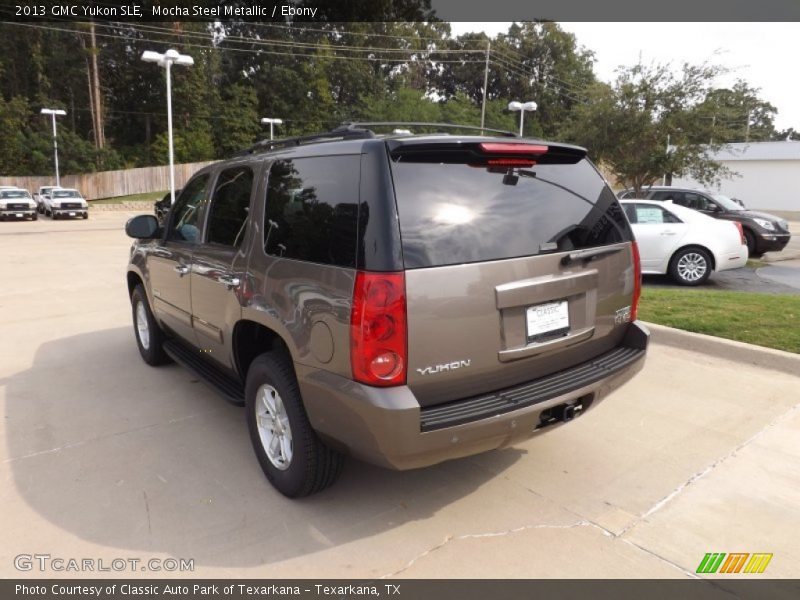 Mocha Steel Metallic / Ebony 2013 GMC Yukon SLE