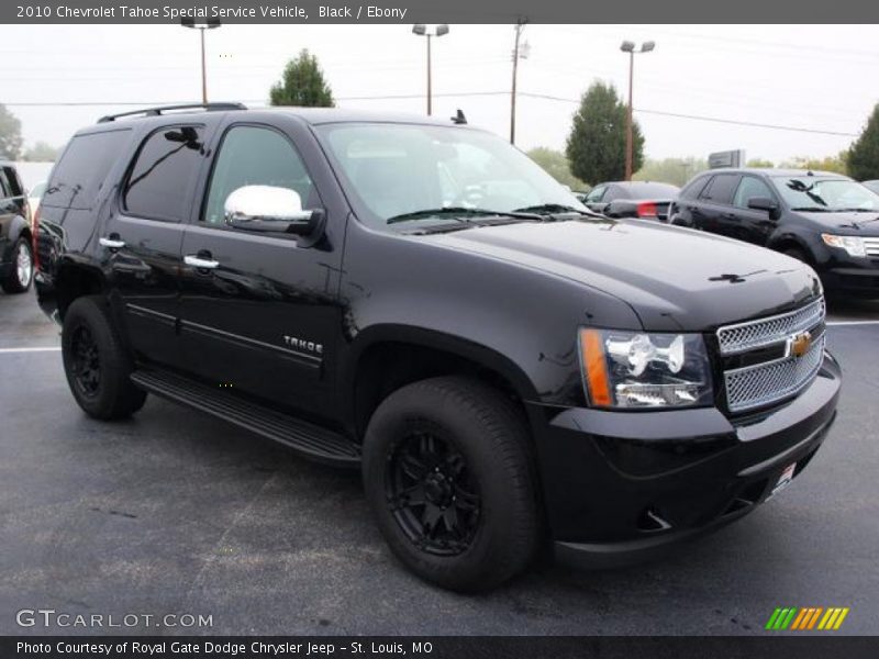 Black / Ebony 2010 Chevrolet Tahoe Special Service Vehicle