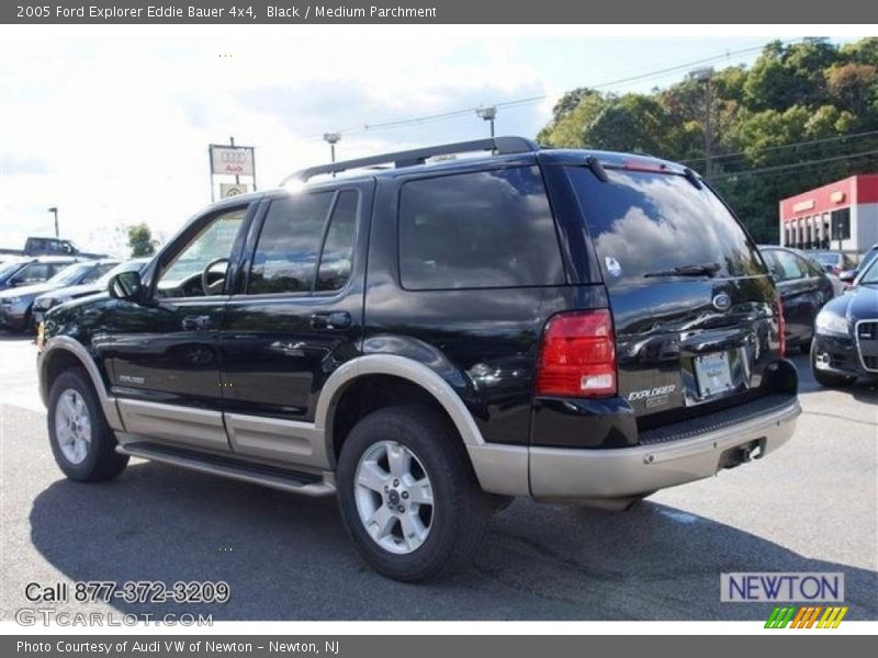 Black / Medium Parchment 2005 Ford Explorer Eddie Bauer 4x4