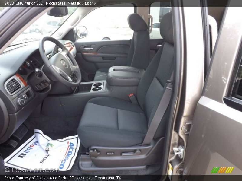 Mocha Steel Metallic / Ebony 2013 GMC Yukon SLE