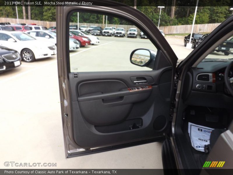 Mocha Steel Metallic / Ebony 2013 GMC Yukon SLE