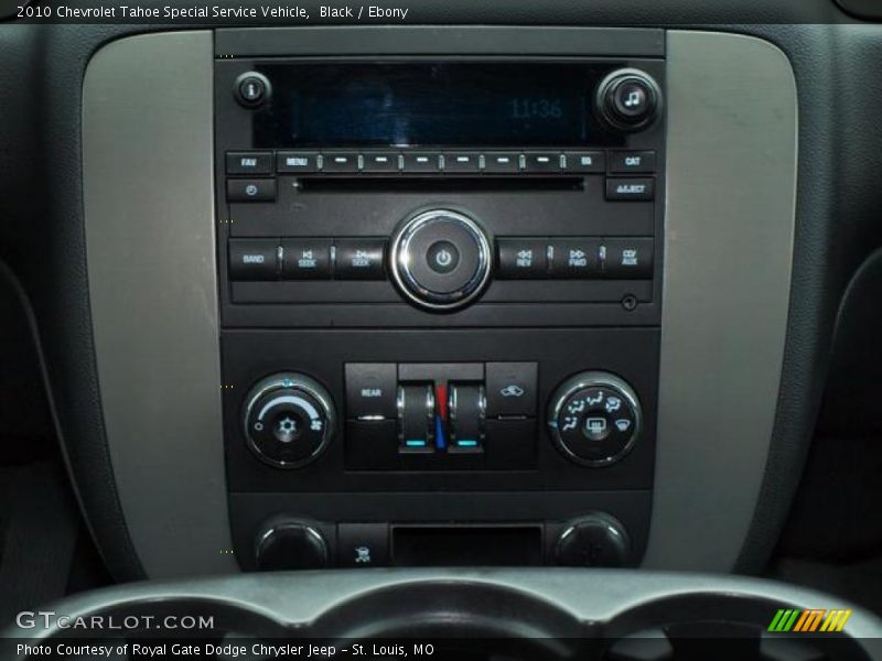 Black / Ebony 2010 Chevrolet Tahoe Special Service Vehicle