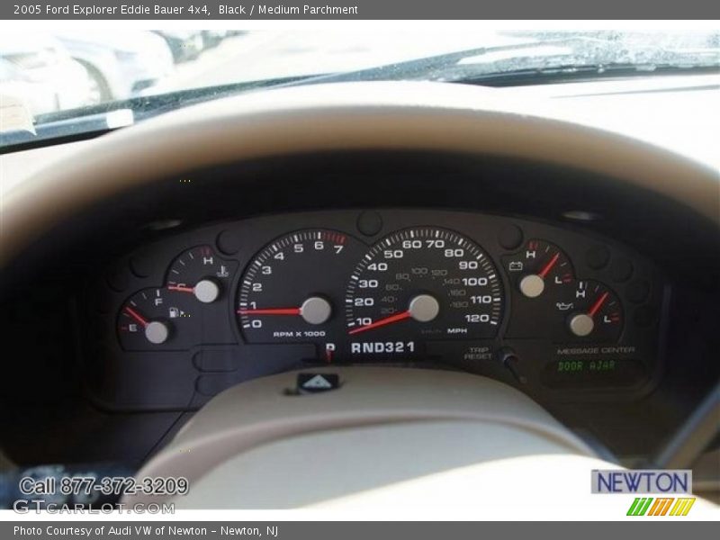 Black / Medium Parchment 2005 Ford Explorer Eddie Bauer 4x4