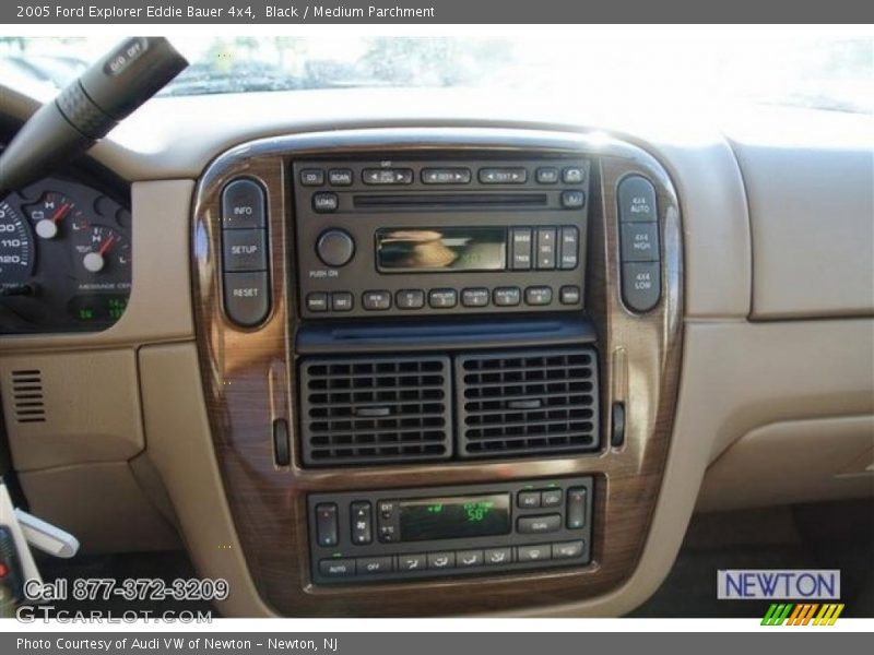 Black / Medium Parchment 2005 Ford Explorer Eddie Bauer 4x4