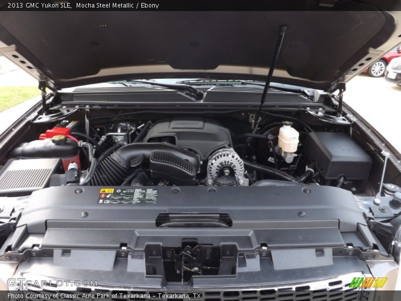 Mocha Steel Metallic / Ebony 2013 GMC Yukon SLE