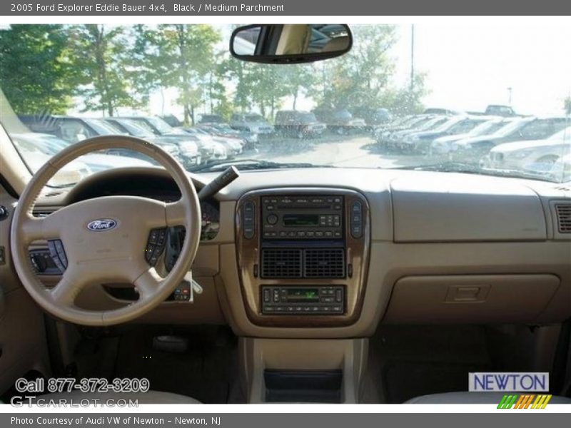 Black / Medium Parchment 2005 Ford Explorer Eddie Bauer 4x4