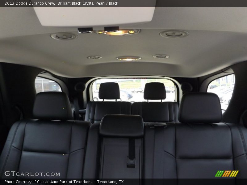 Brilliant Black Crystal Pearl / Black 2013 Dodge Durango Crew