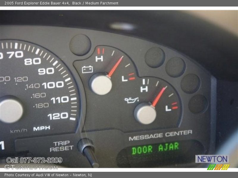 Black / Medium Parchment 2005 Ford Explorer Eddie Bauer 4x4