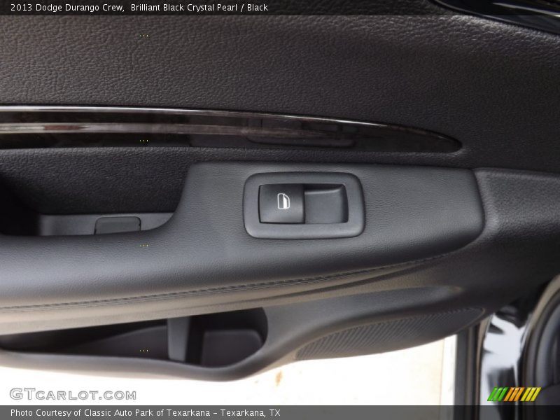 Brilliant Black Crystal Pearl / Black 2013 Dodge Durango Crew